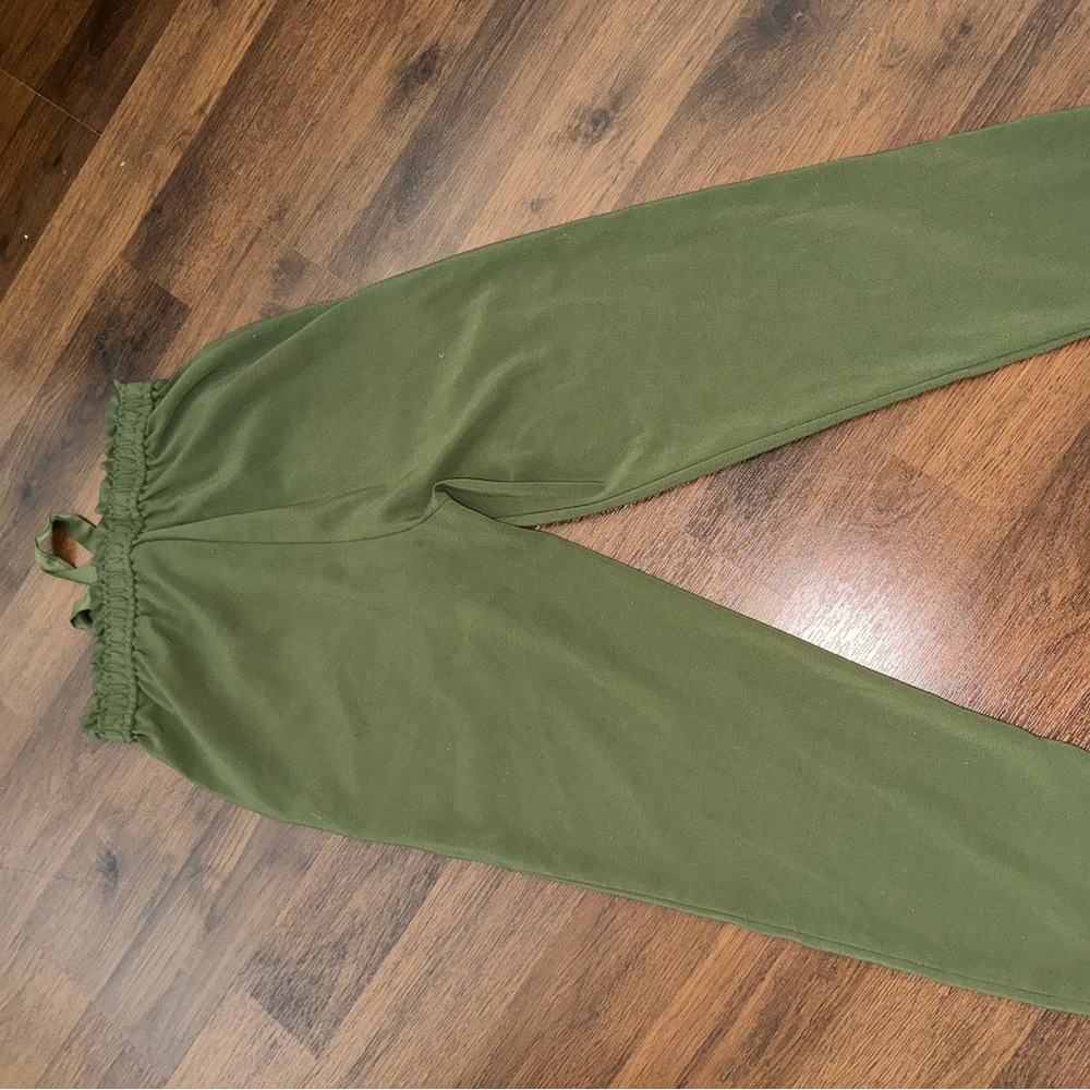 Satin Flowy pants from Zara
